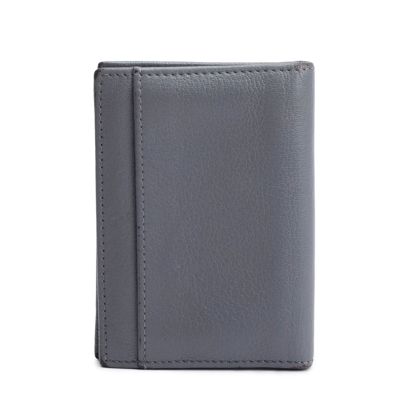 Chanel CC Pocket Organizer Leather Calfskin Grey Travel Bag