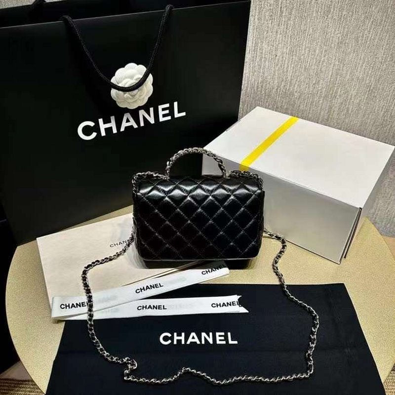 Chanel Handle Bag Flap Handbag