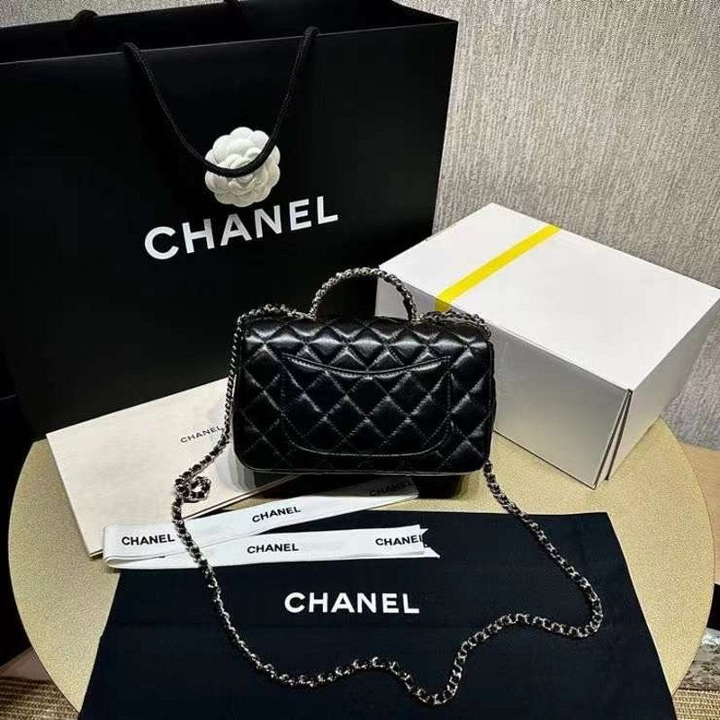 Chanel Handle Bag Flap Handbag Bag Bgmp1235