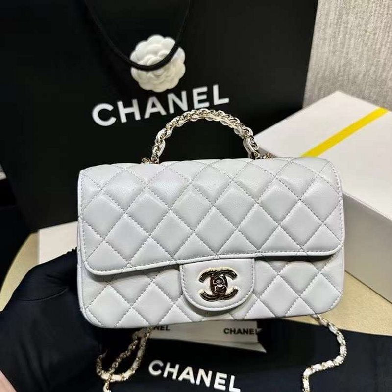 Chanel Handle Bag Flap Handbag Bag Bgmp1236