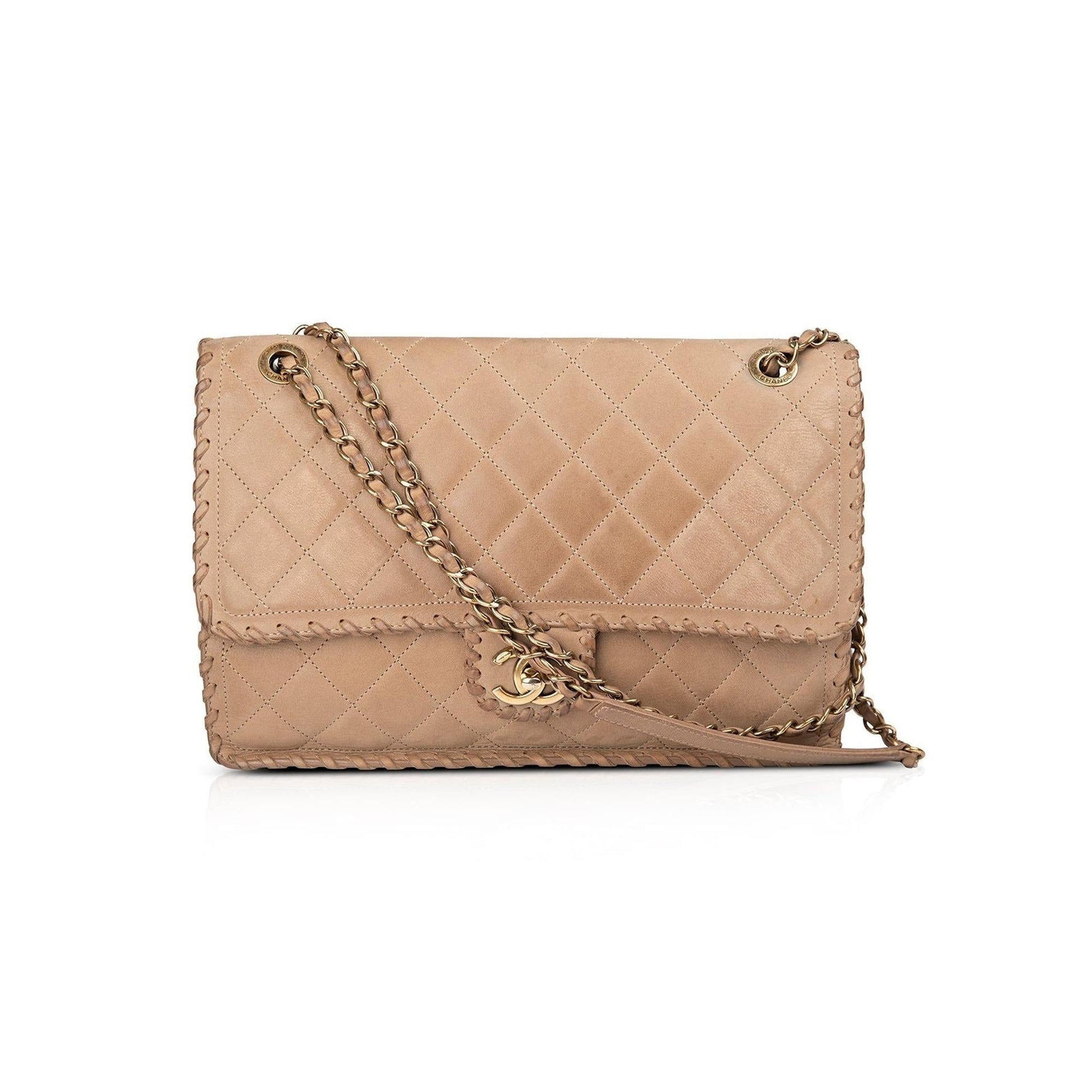 Chanel Happy Stitch Flap Travel Bag