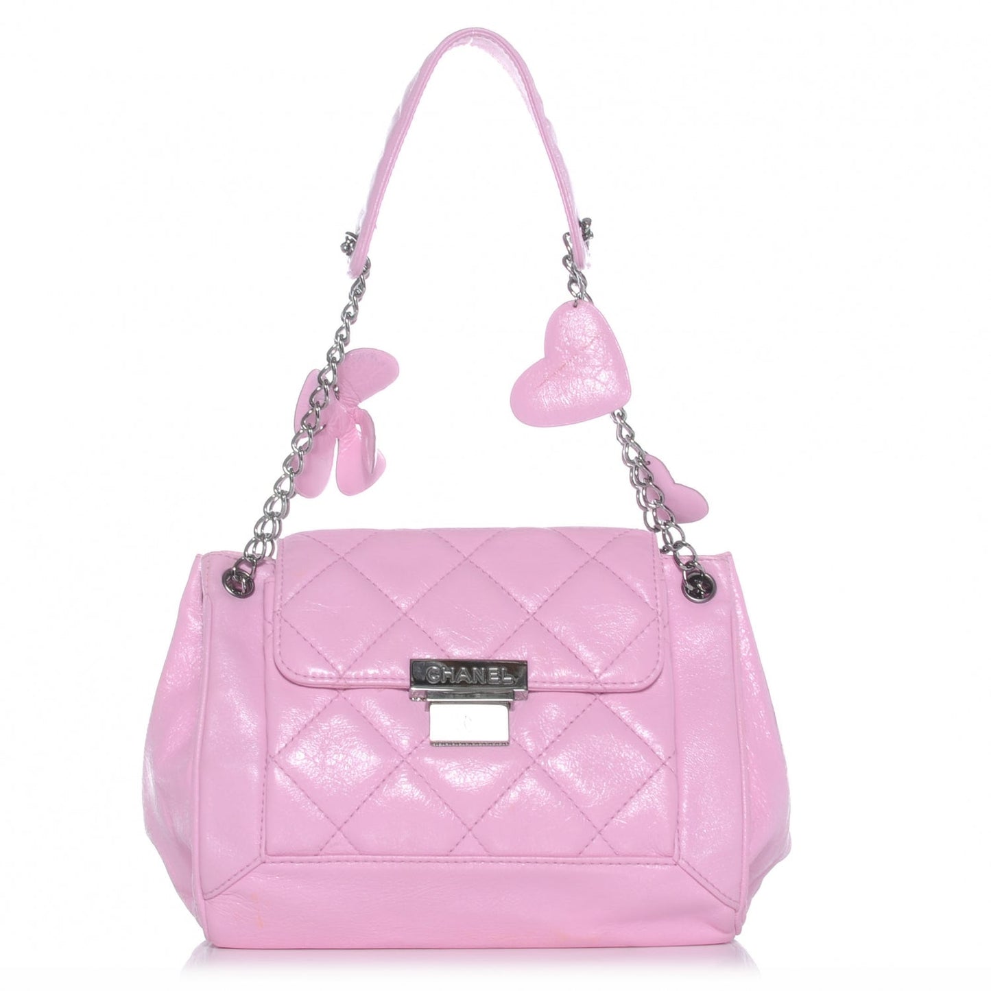 Chanel Heart Flower Flap Shoulder Bag