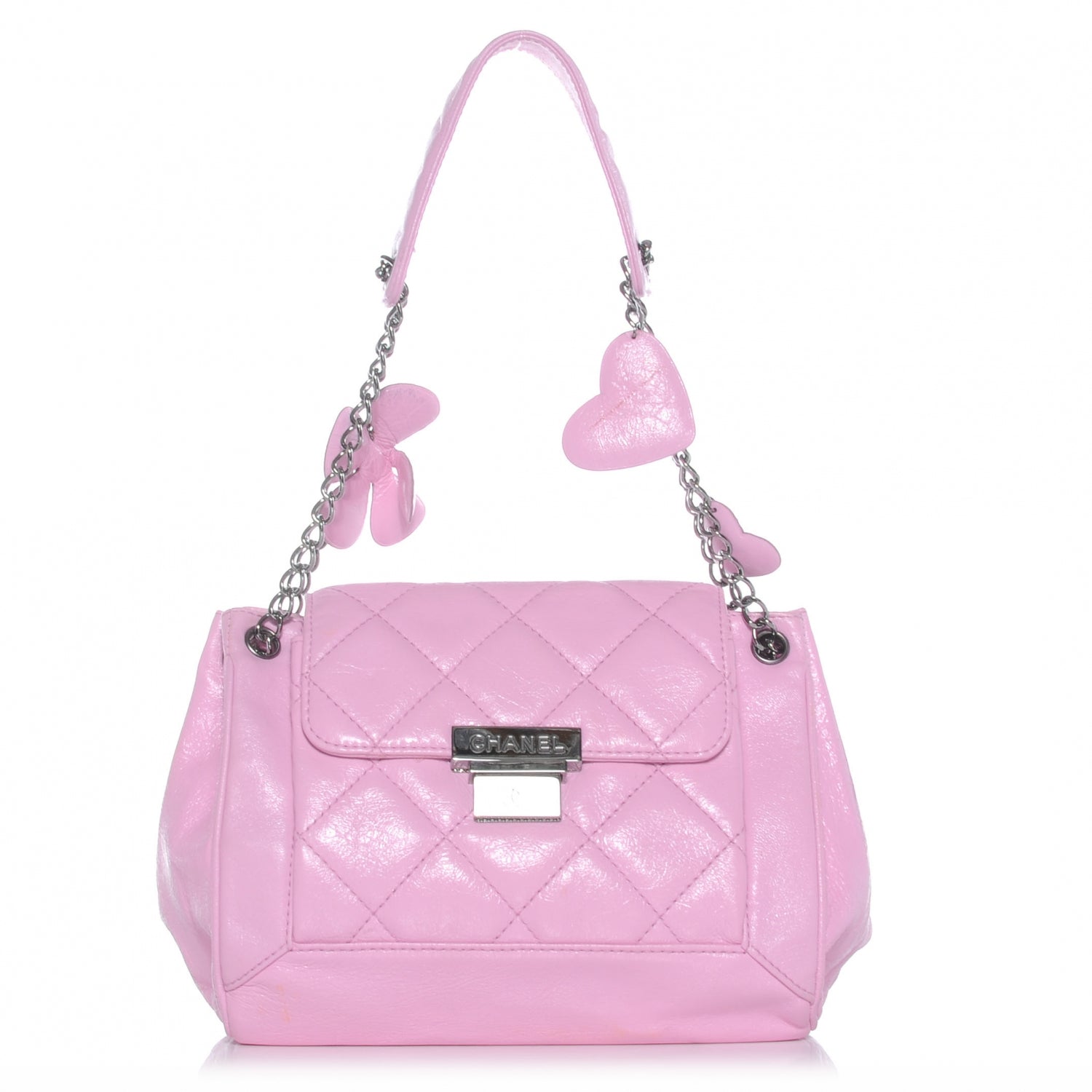 Chanel Heart Flower Flap Shoulder Bag