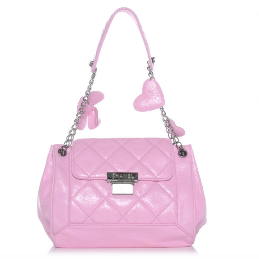 Chanel Heart Flower Flap Shoulder Bag