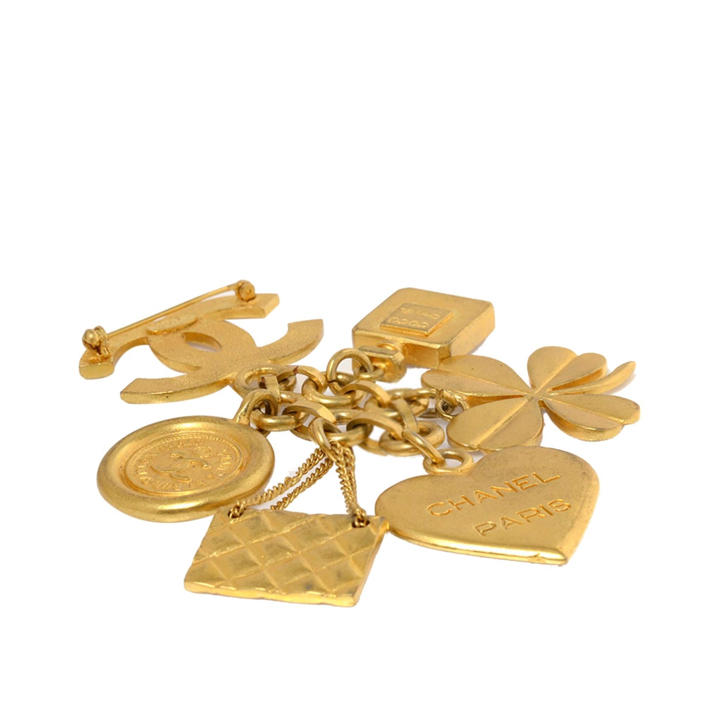 Chanel Icon Charms Pin Brooch SHG-USIZCH Key Chain