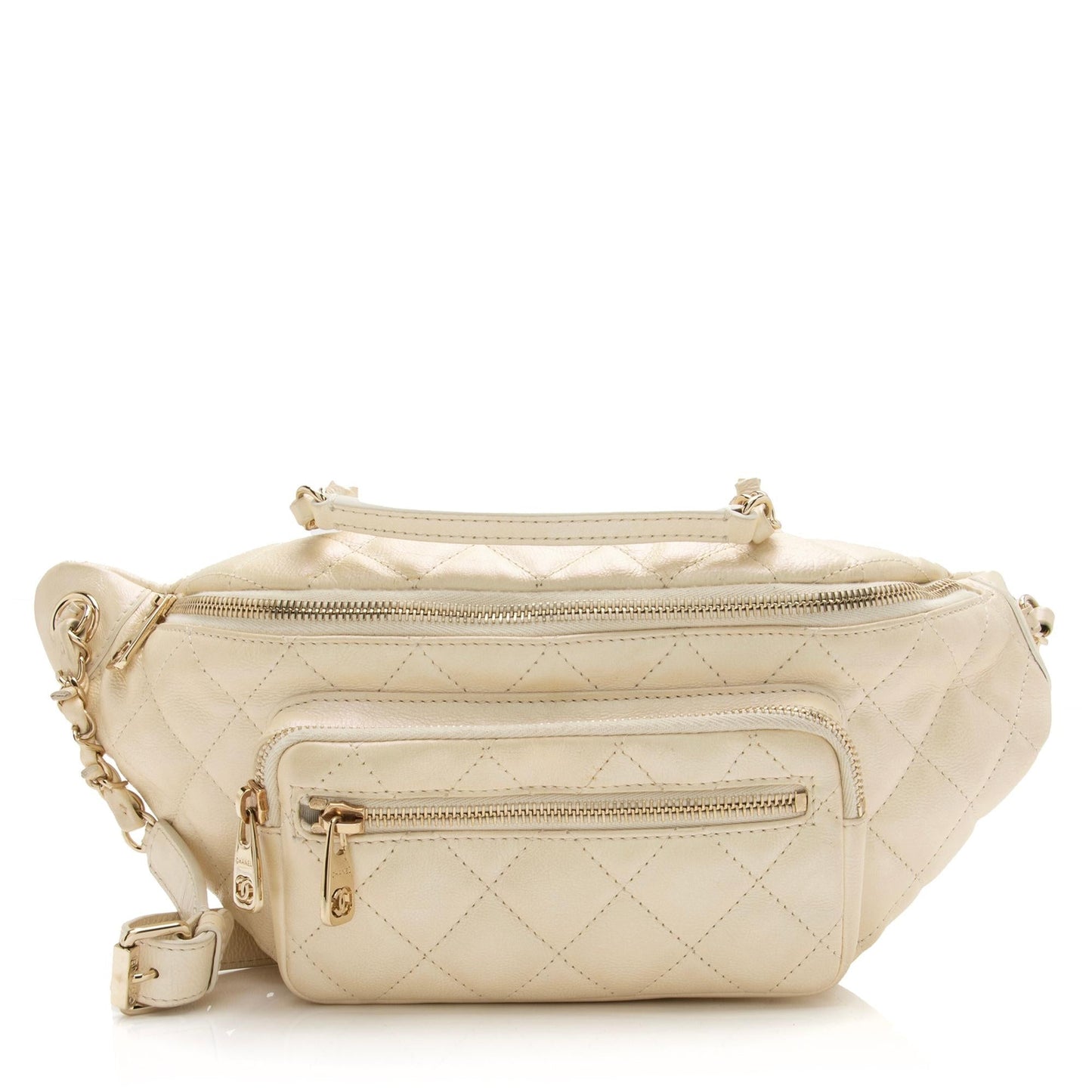 Chanel Iridescent Calfskin All About Waist Belt