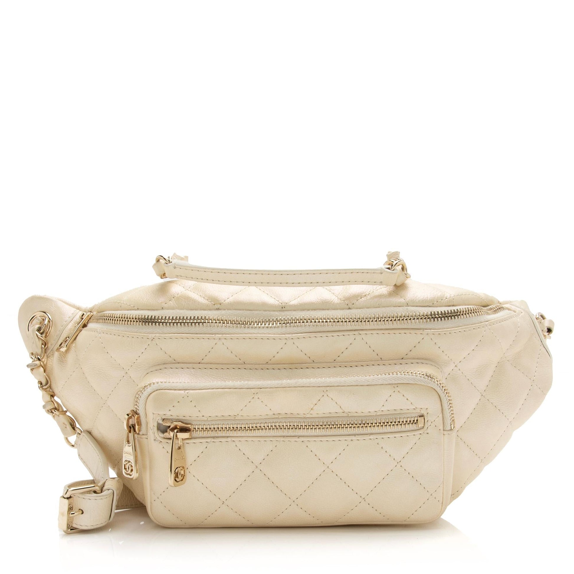 Chanel Iridescent Calfskin All About Waist Belt