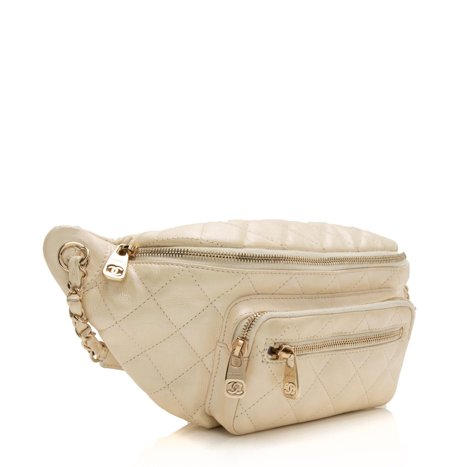 Chanel Iridescent Calfskin All About Waist Belt