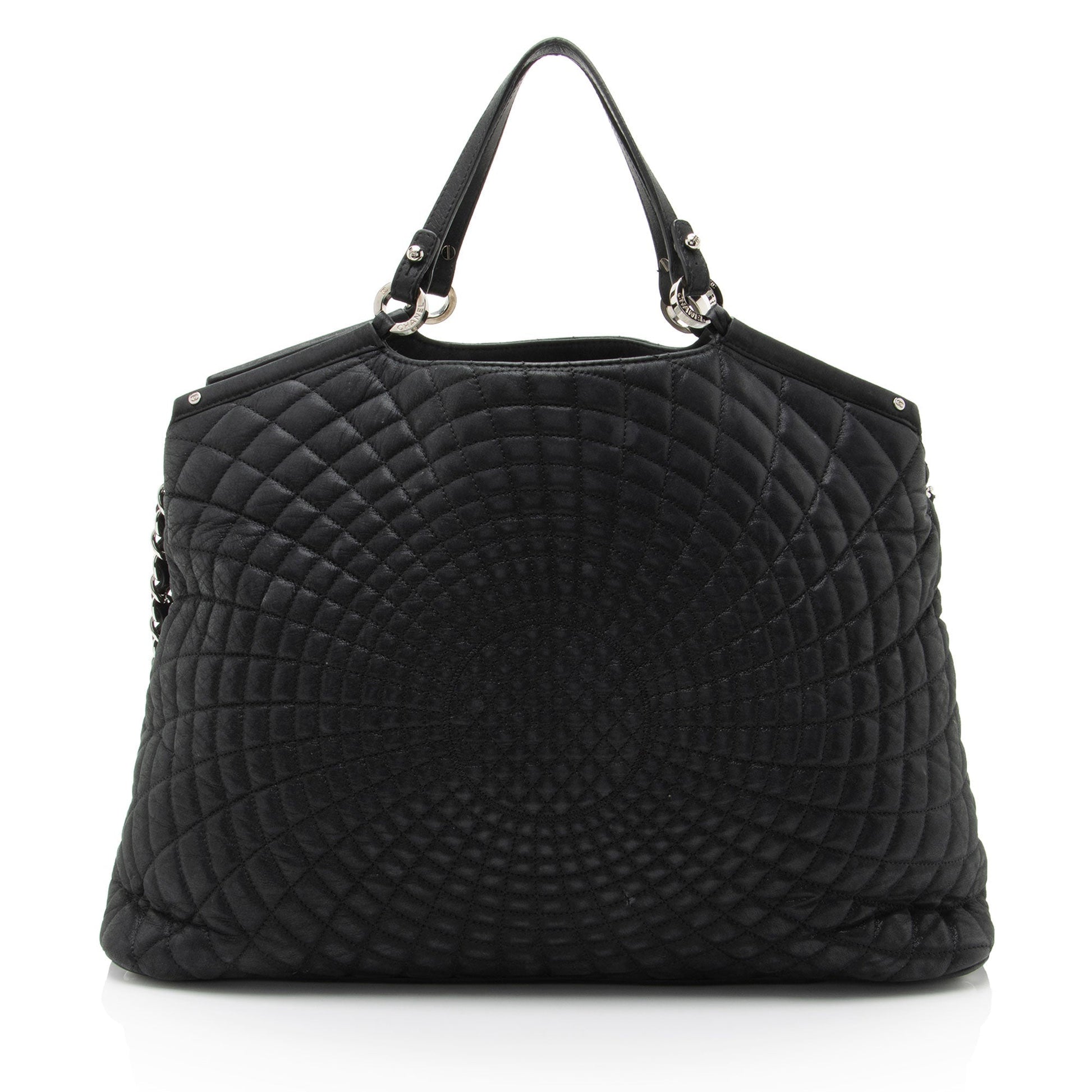 Chanel Iridescent Calfskin Sea Hit Leather Tote Bag