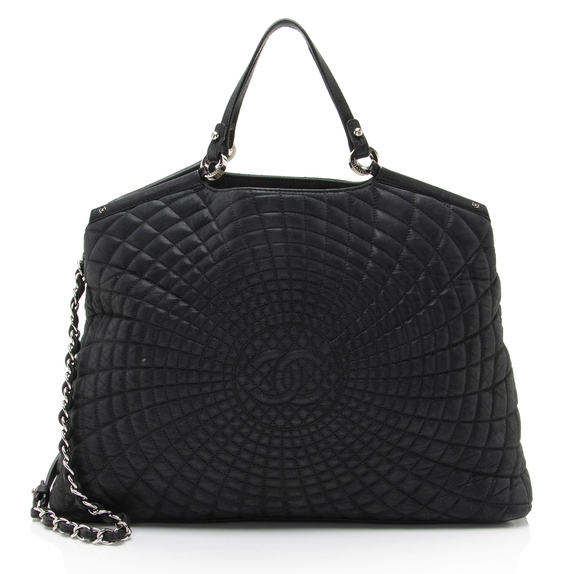 Chanel Iridescent Calfskin Sea Hit Leather Tote Bag