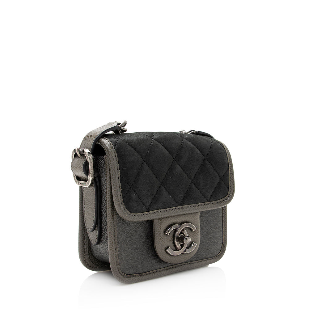 Chanel Iridescent Calfskin Paris Bombay Back to Shoulder Bag