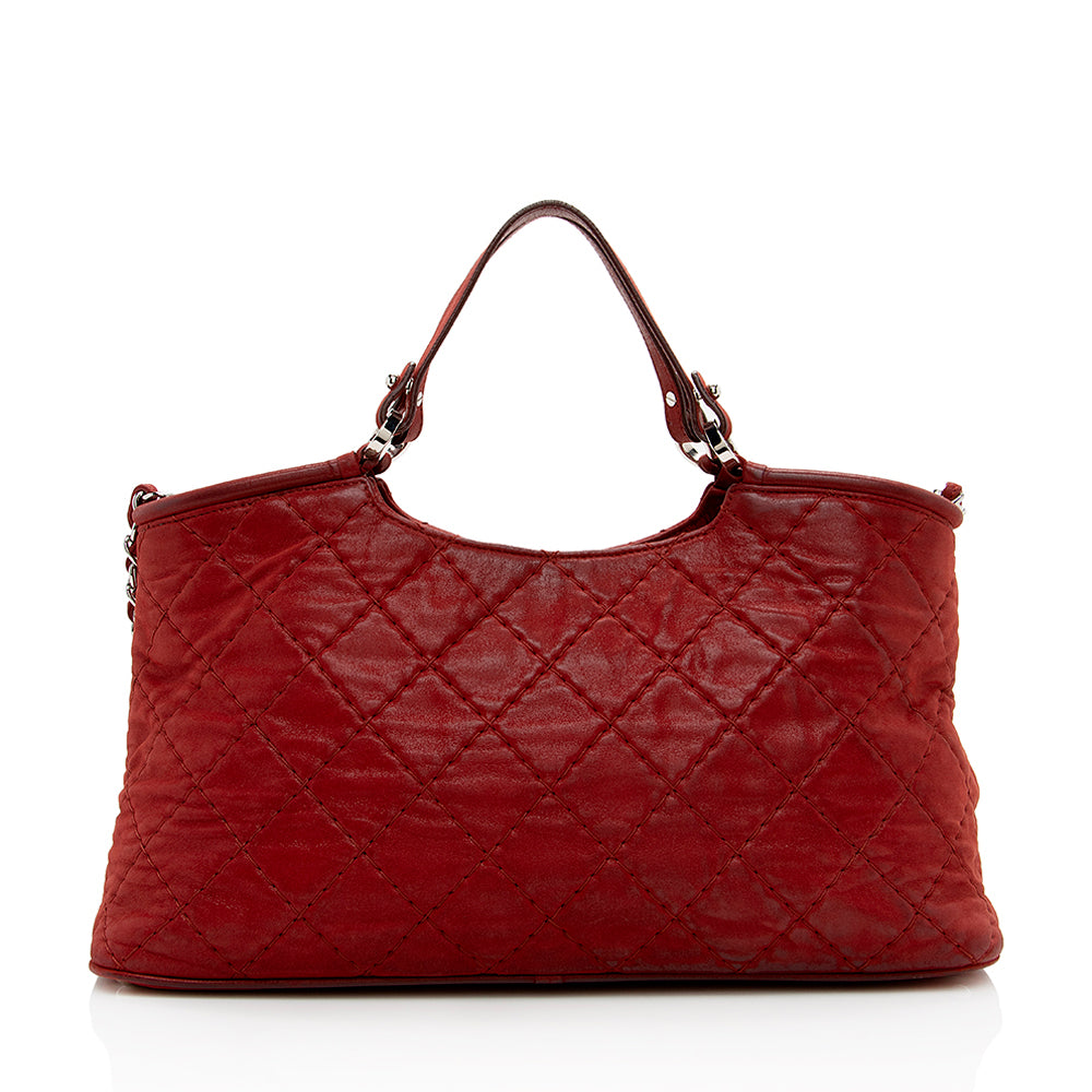 Chanel Iridescent Calfskin Sea Hit - FINAL Tote Bag