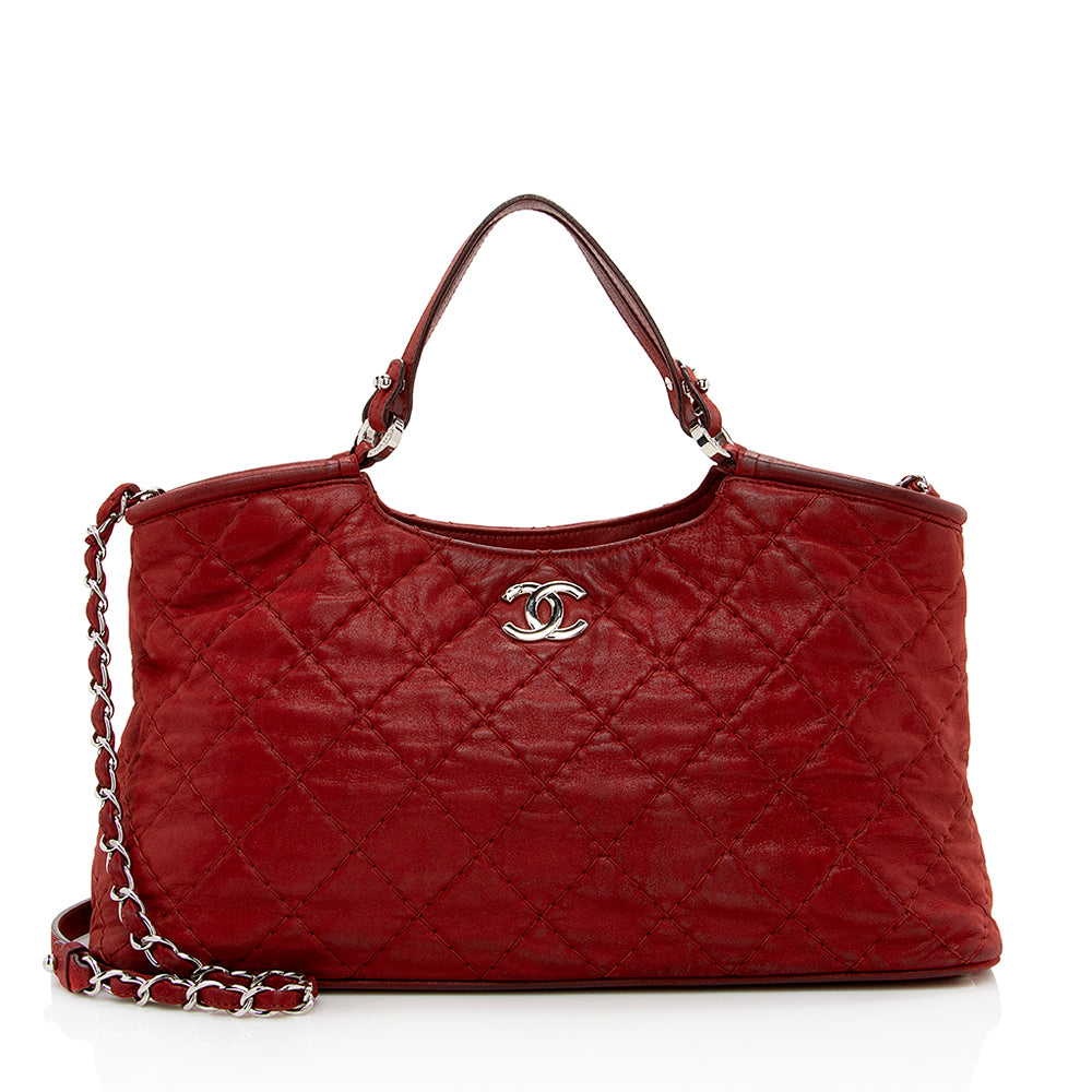 Chanel Iridescent Calfskin Sea Hit - FINAL Tote Bag