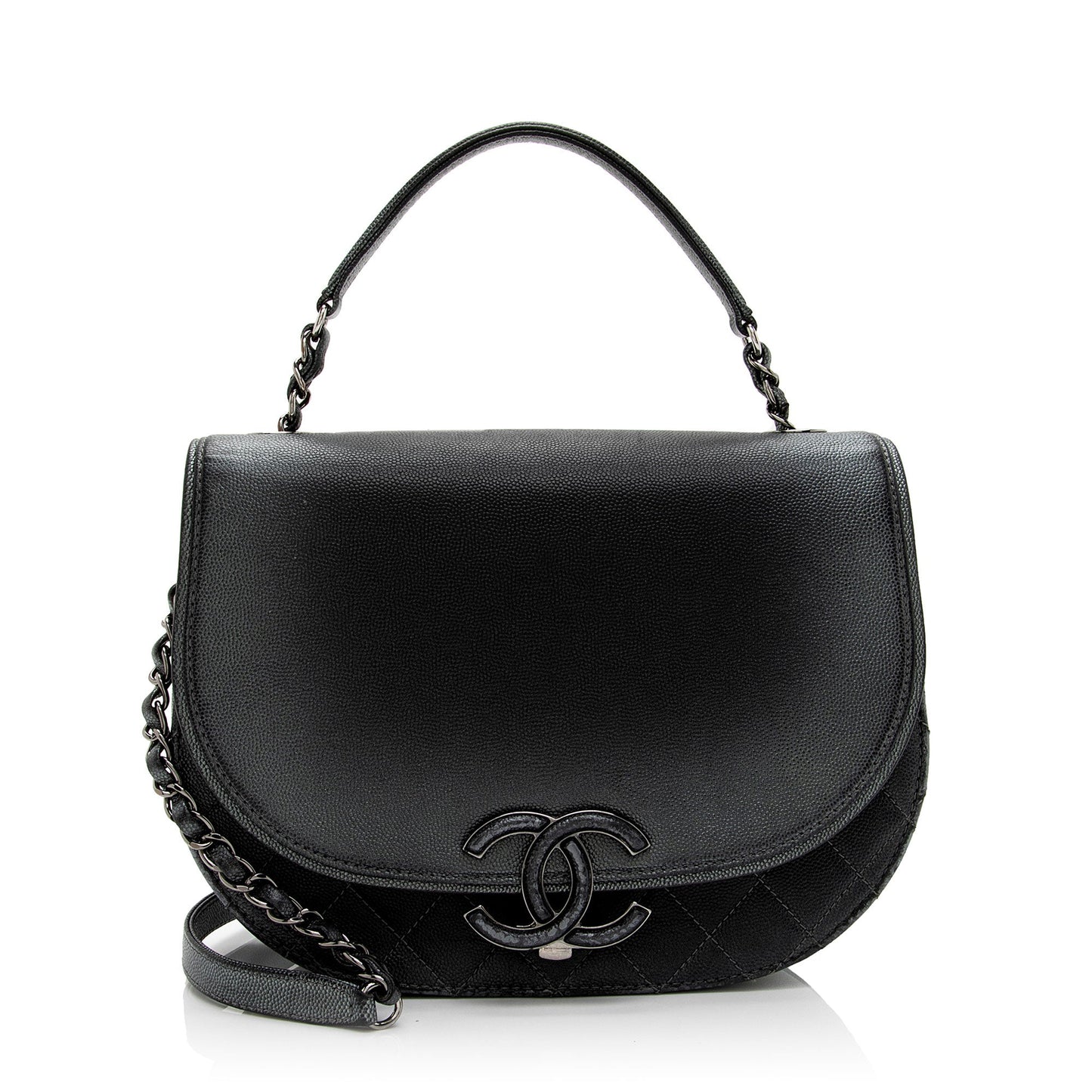 Chanel Iridescent Caviar Coco Curve SHF-jWQh7j Shoulder Bag