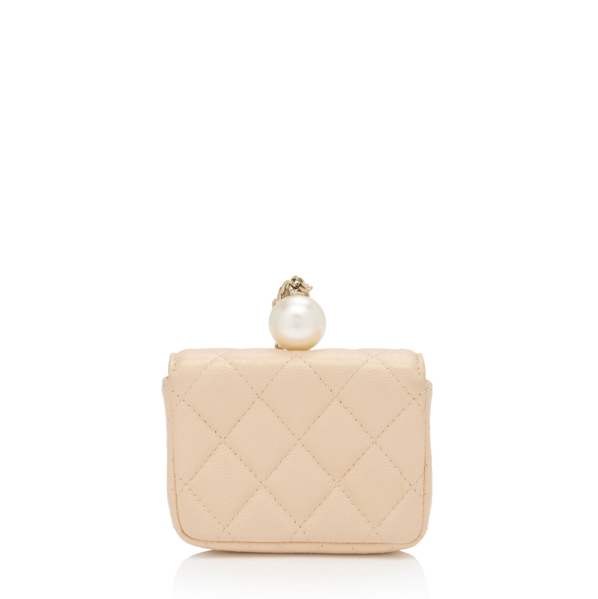 Chanel Iridescent Caviar Leather Pearl On Top Crossbody (SHF-Kp9Lpj)
