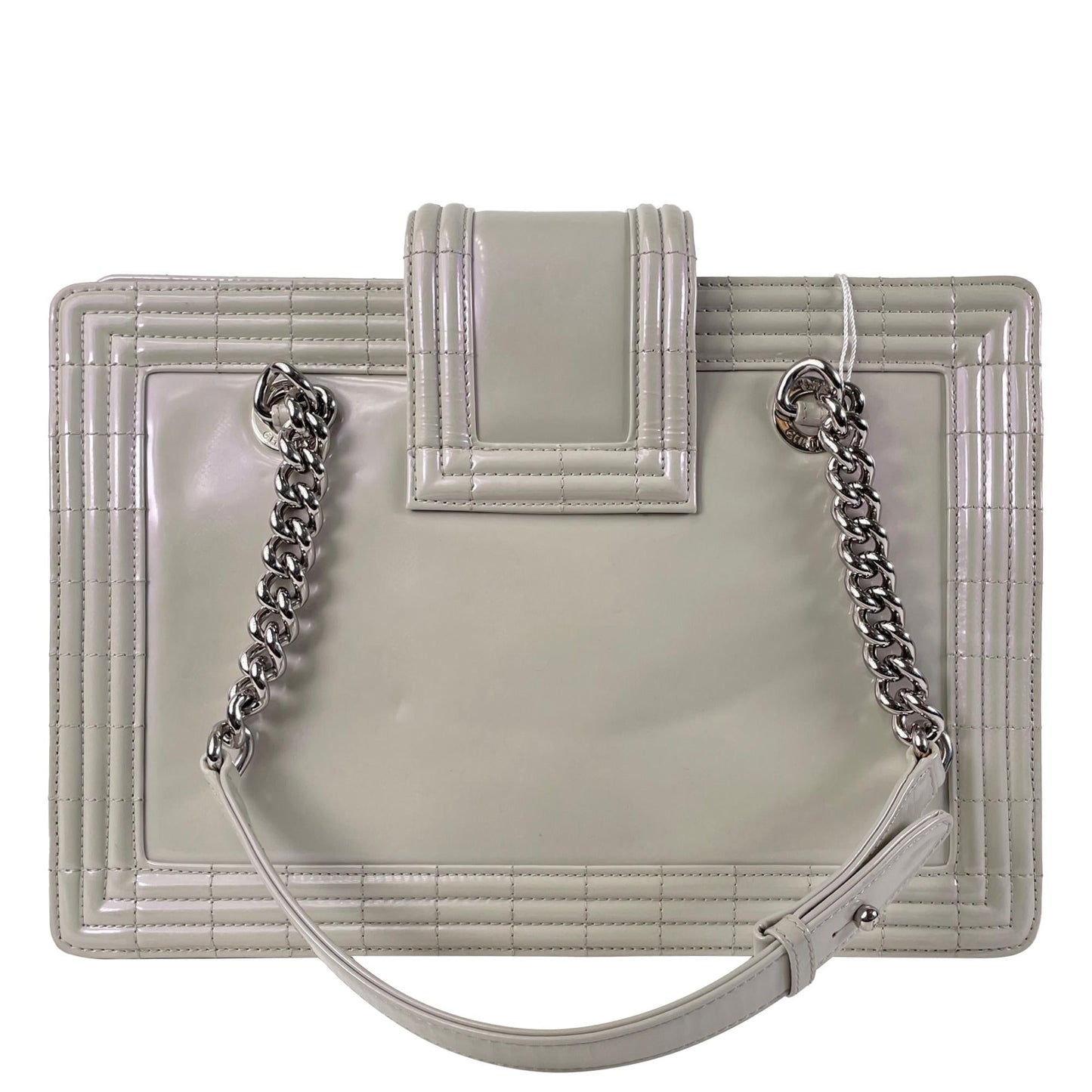 Chanel Iridescent Patent Boy Reverso Shopping SHG-zcc1Jm Tote Bag