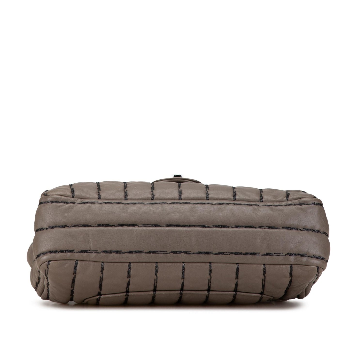Chanel Jumbo CC Lambskin Vertical Stitch Single Handbag
