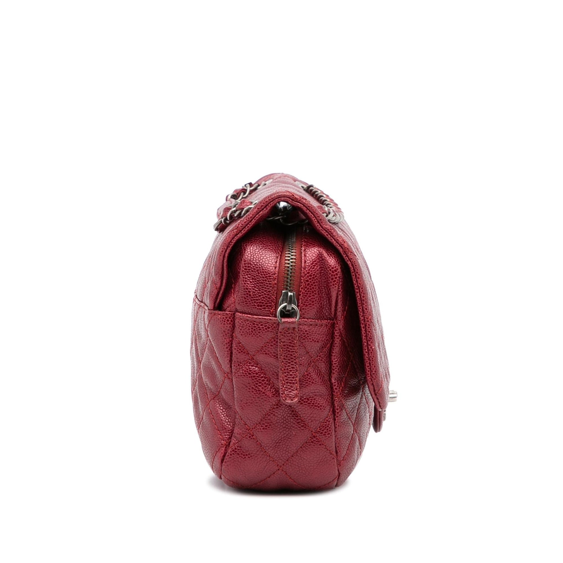 Chanel Jumbo Caviar Easy Flap SHG-ozKpSo Shoulder Bag