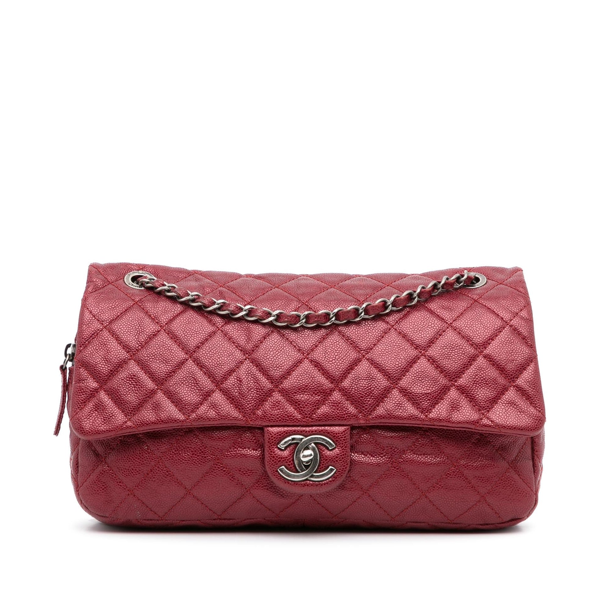 Chanel Jumbo Caviar Easy Flap SHG-ozKpSo Shoulder Bag