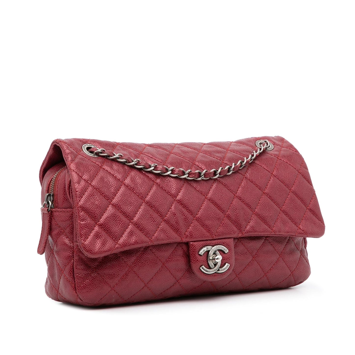 Chanel Jumbo Caviar Easy Flap SHG-ozKpSo Shoulder Bag