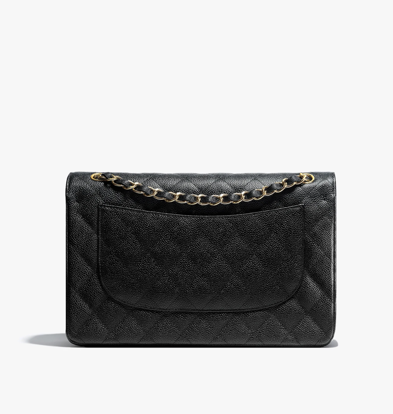 Chanel Caviar Quilted Jumbo Double Flap Jewelry