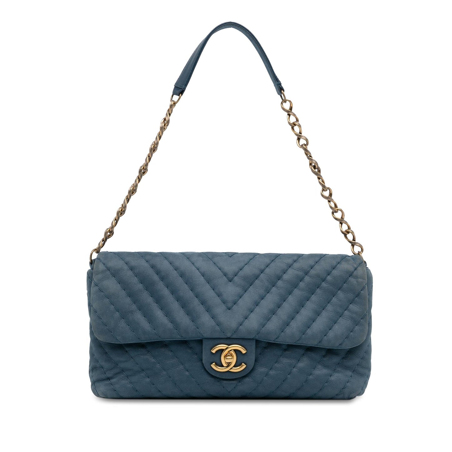 Chanel Jumbo Chevron Iridescent Surpique Flap SHG-w8I8Ii Handbag
