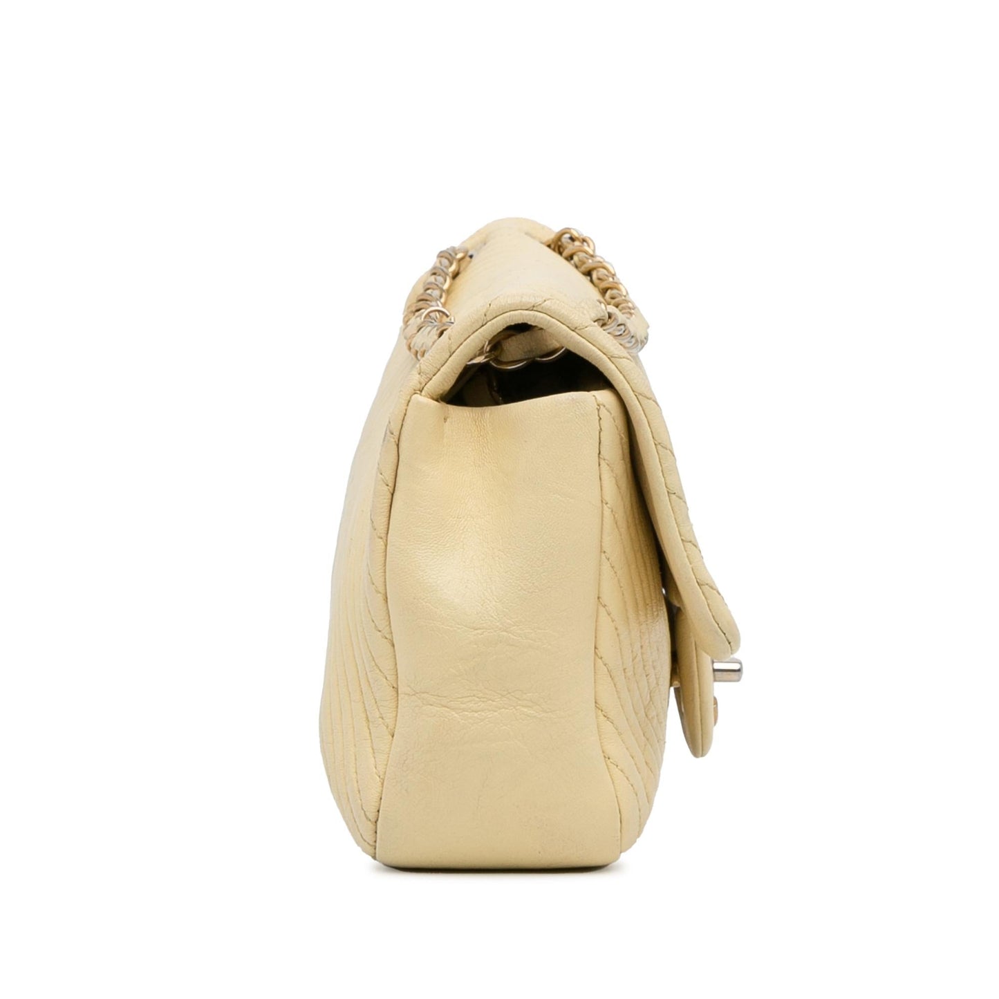 Chanel Jumbo Chevron Single Flap SHG-JJ2JXA Shoulder Bag
