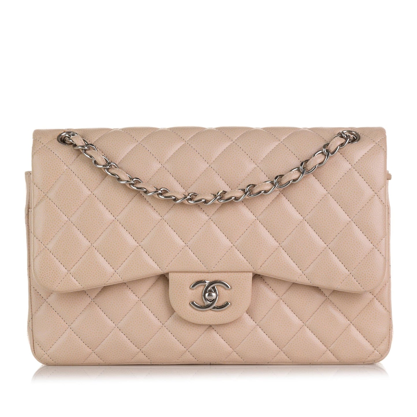 Chanel Jumbo Classic Caviar Double Flap SHG-KfBpy8 Shoulder Bag
