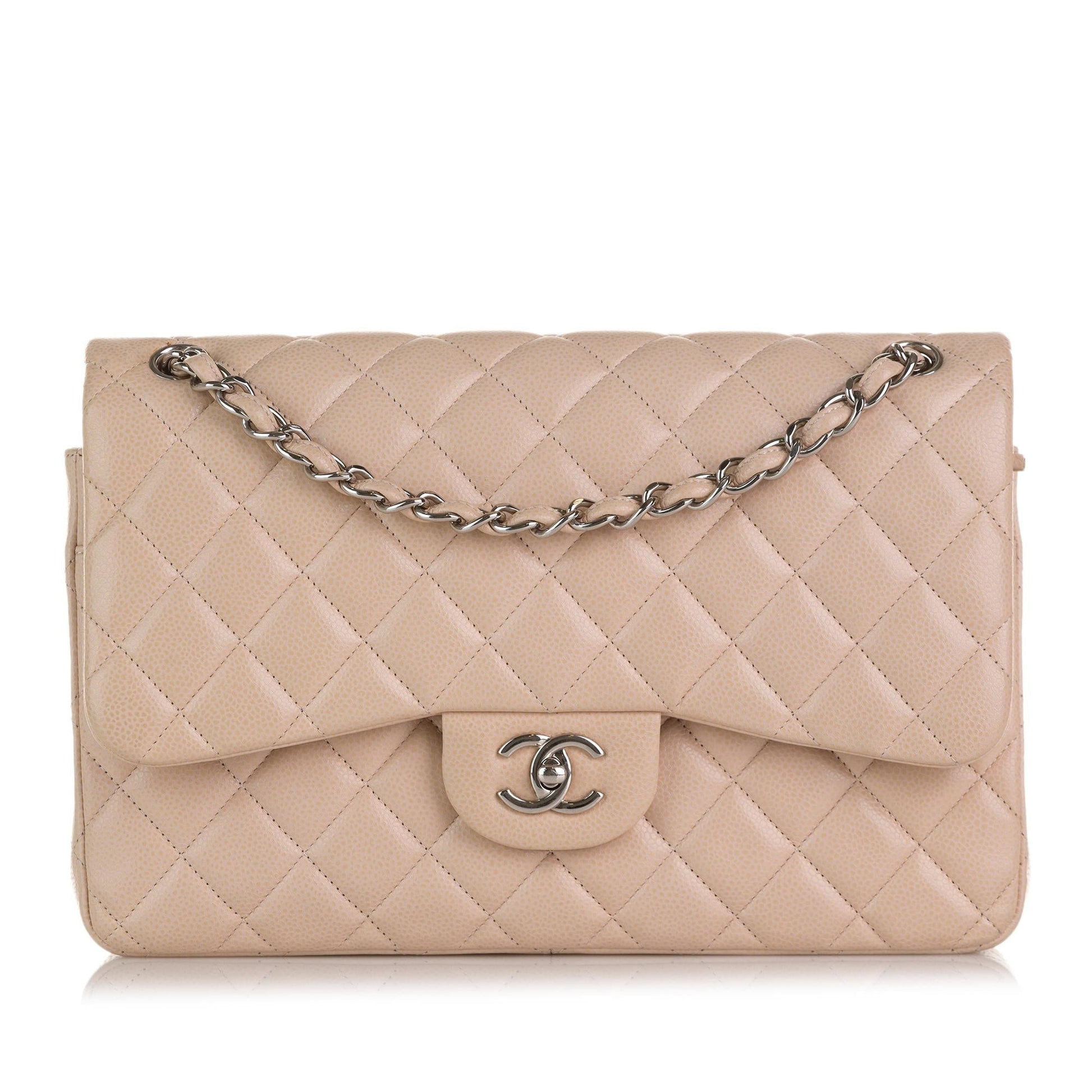 Chanel Jumbo Classic Caviar Double Flap SHG-KfBpy8 Shoulder Bag