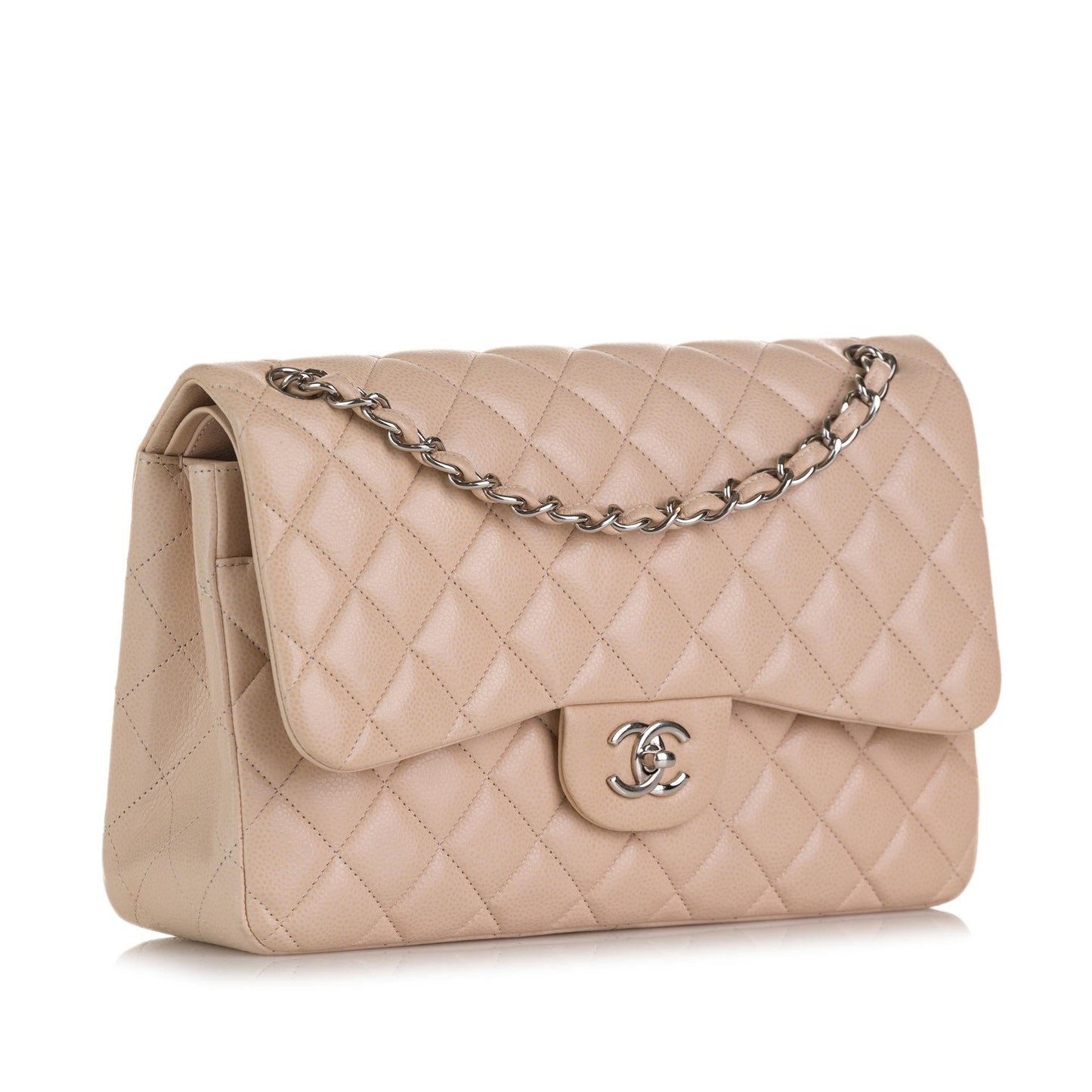 Chanel Jumbo Classic Caviar Double Flap SHG-KfBpy8 Shoulder Bag