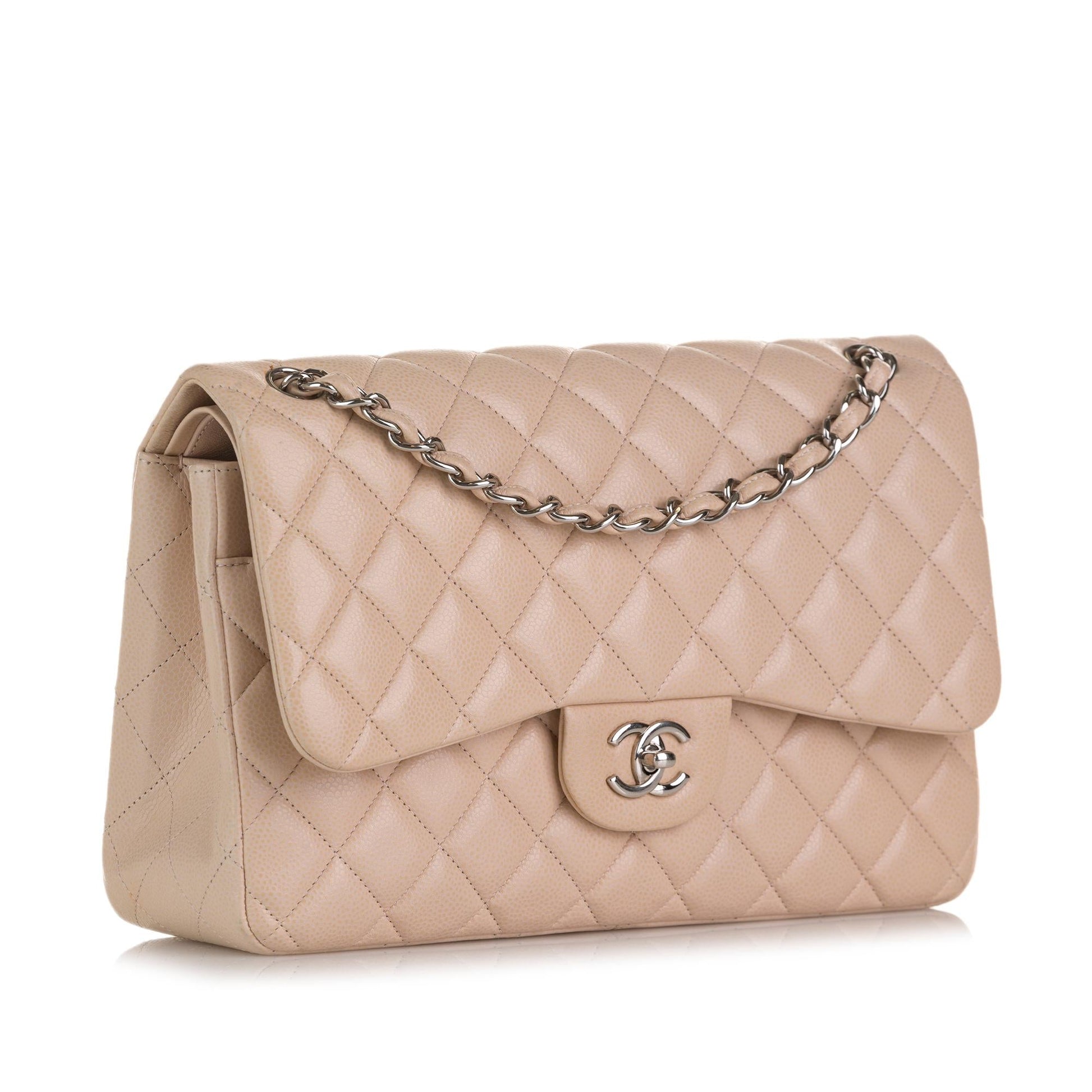 Chanel Jumbo Classic Caviar Double Flap SHG-KfBpy8 Shoulder Bag