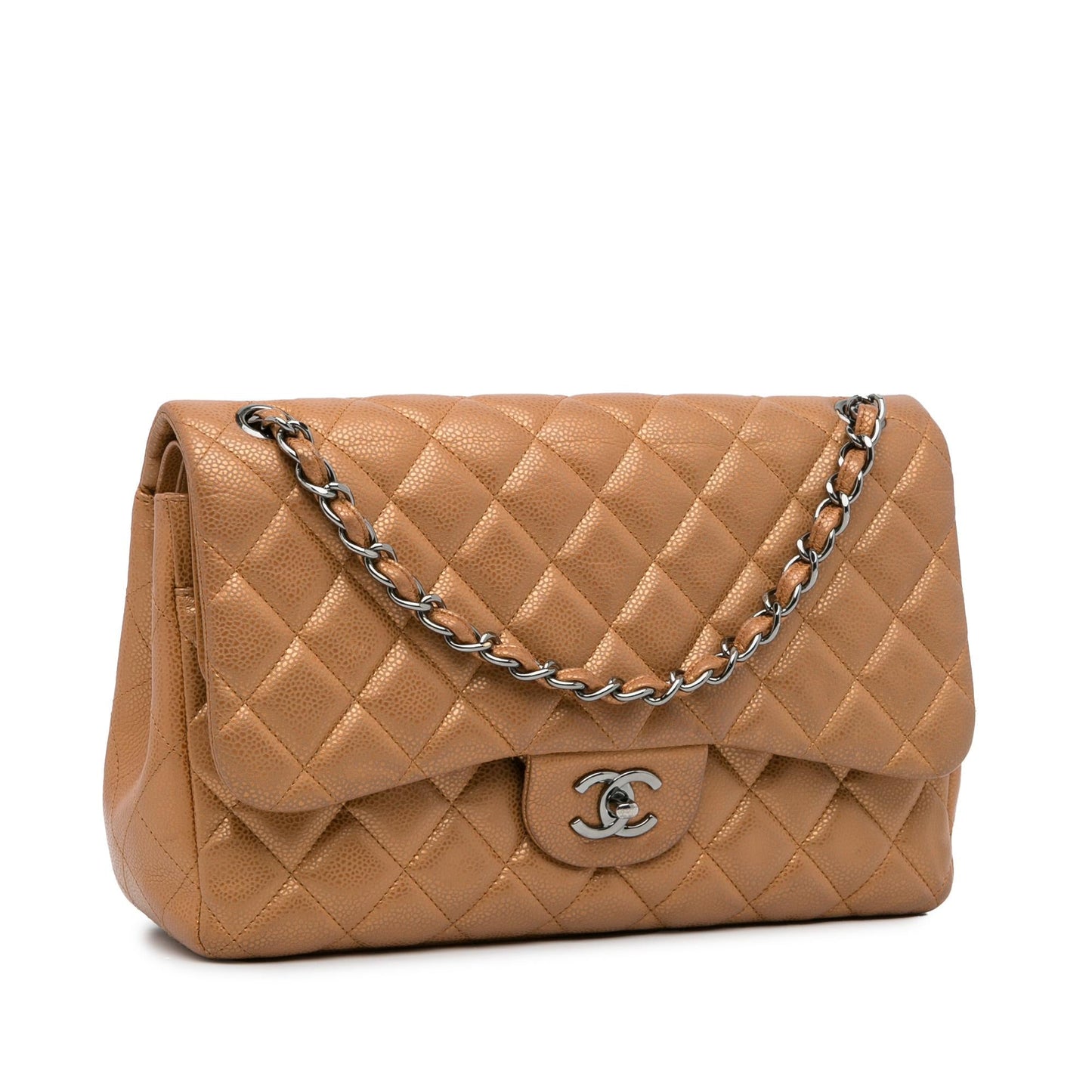 Chanel Jumbo Classic Caviar Double Flap SHG-YmUP1q Shoulder Bag