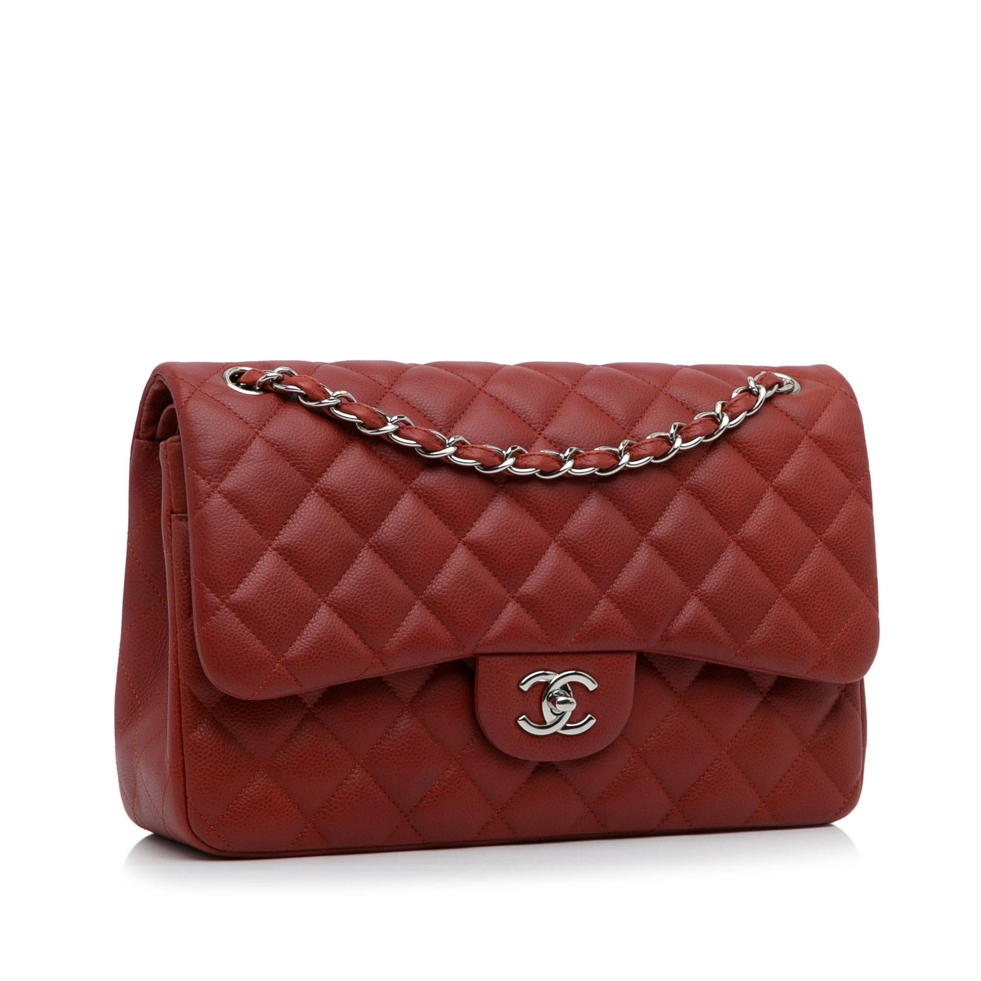 Chanel Jumbo Classic Caviar Double Flap SHG-p095Cx Handbag