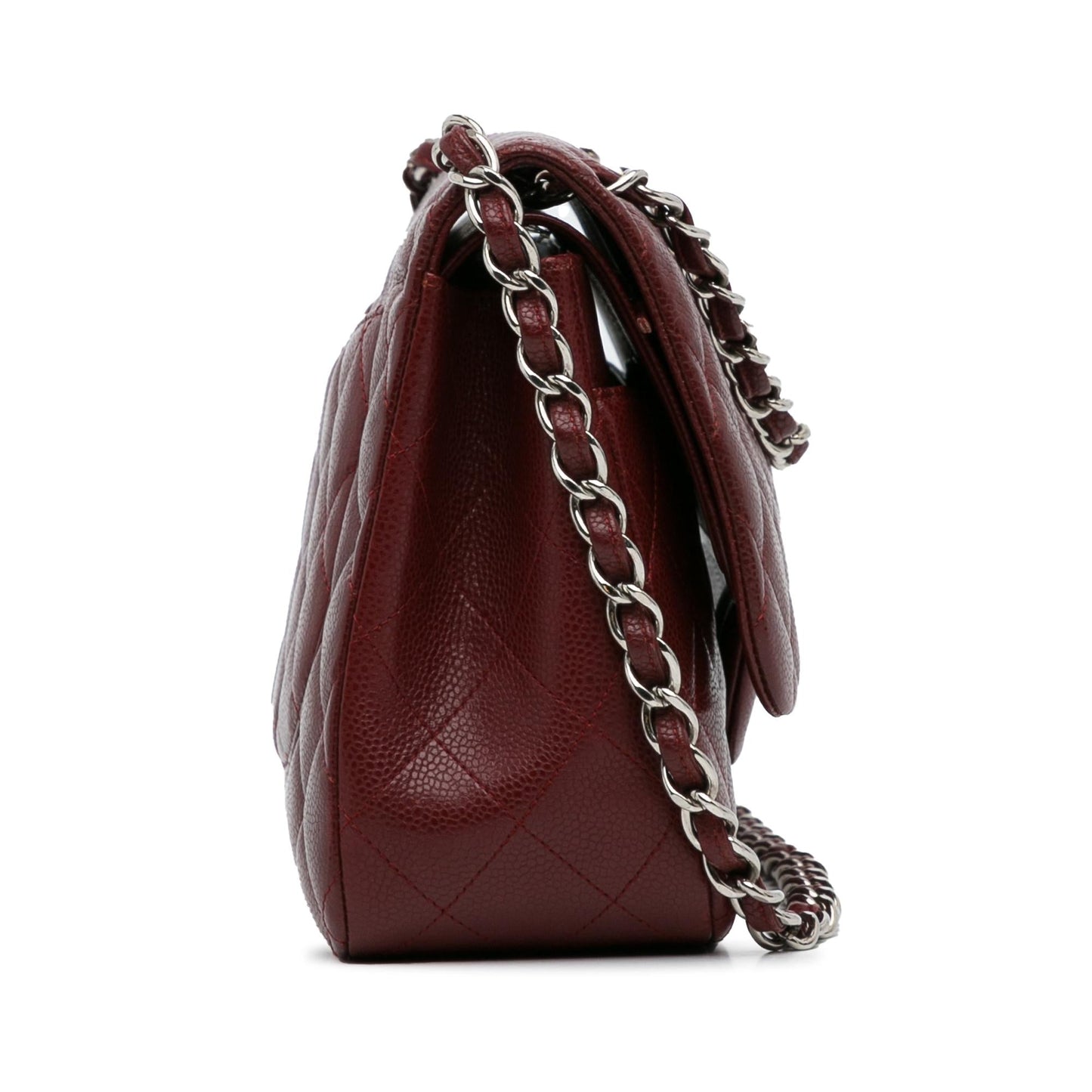 Chanel Jumbo Classic Caviar Double Flap (Shg-Kjvuls) Bag