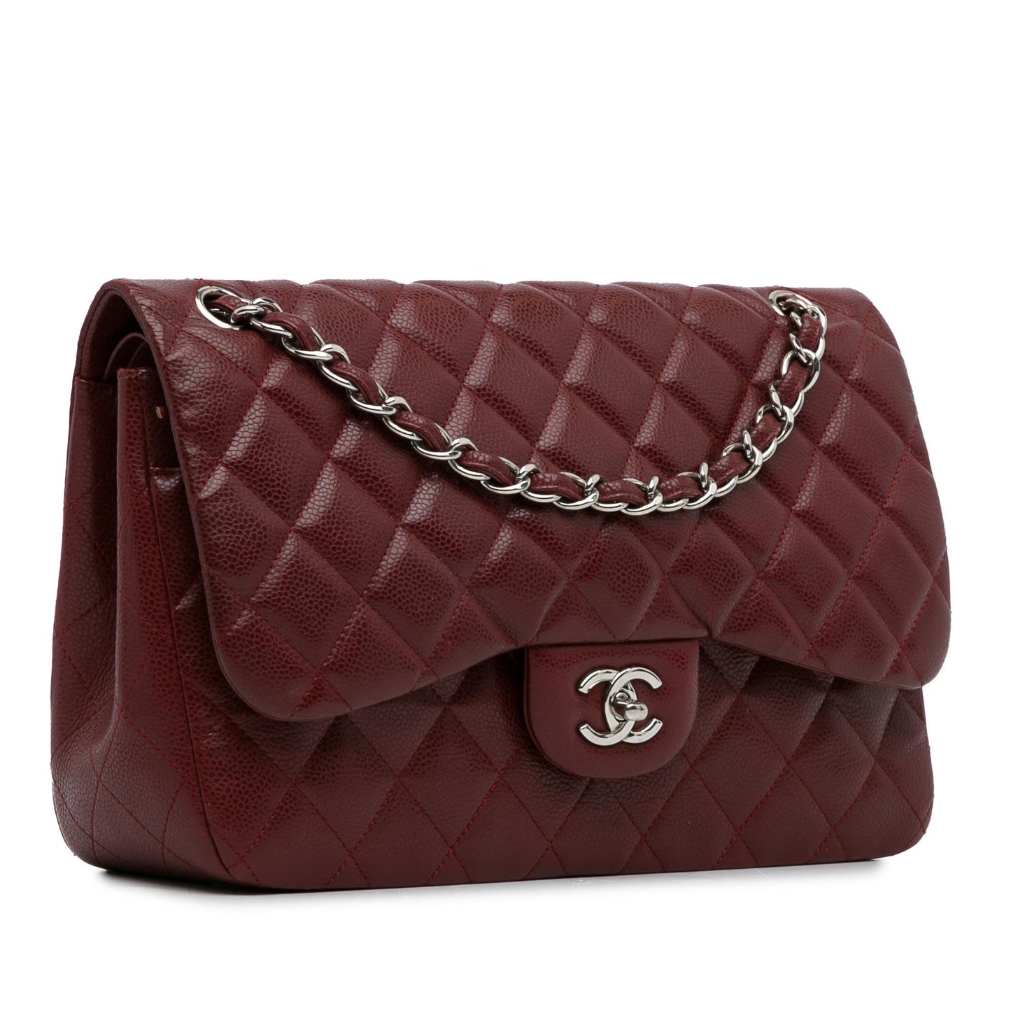 Chanel Jumbo Classic Caviar Double Flap (SHG-KjVUlS)