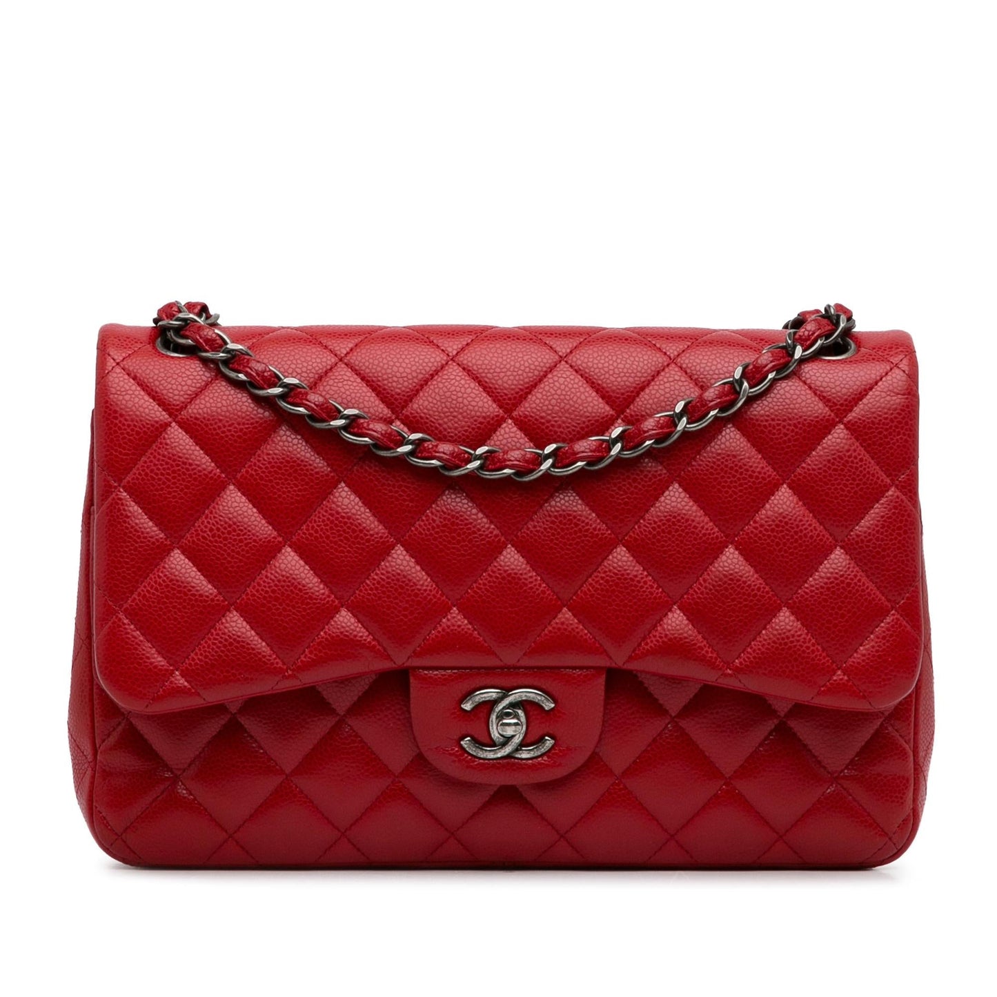Chanel Jumbo Classic Caviar Double Flap SHG-rzSVwh Handbag