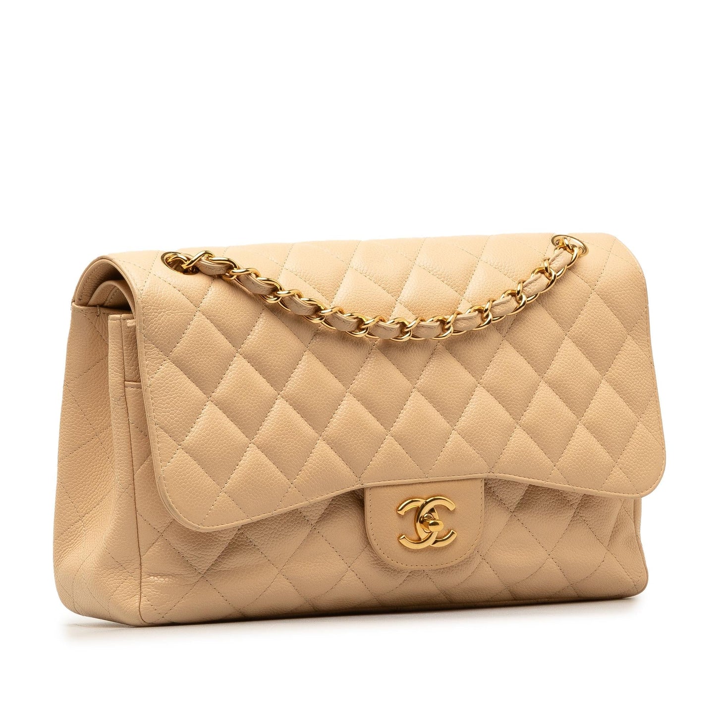 Chanel Jumbo Classic Caviar Double Flap SHG-TG68Ji Handbag