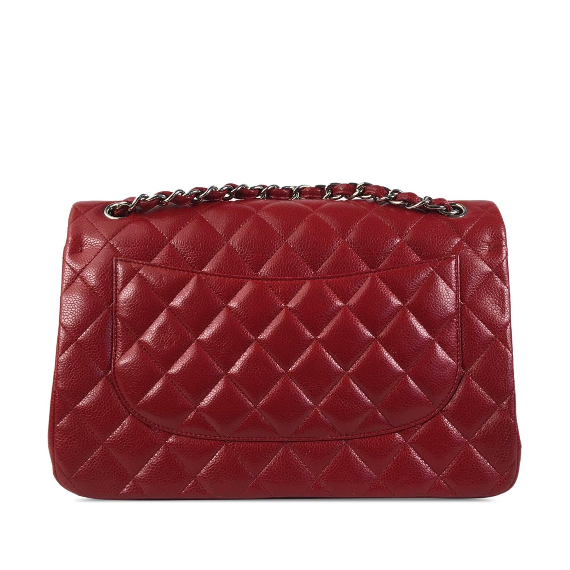 Chanel Jumbo Classic Caviar Double Flap SHG-mP5ILT Handbag