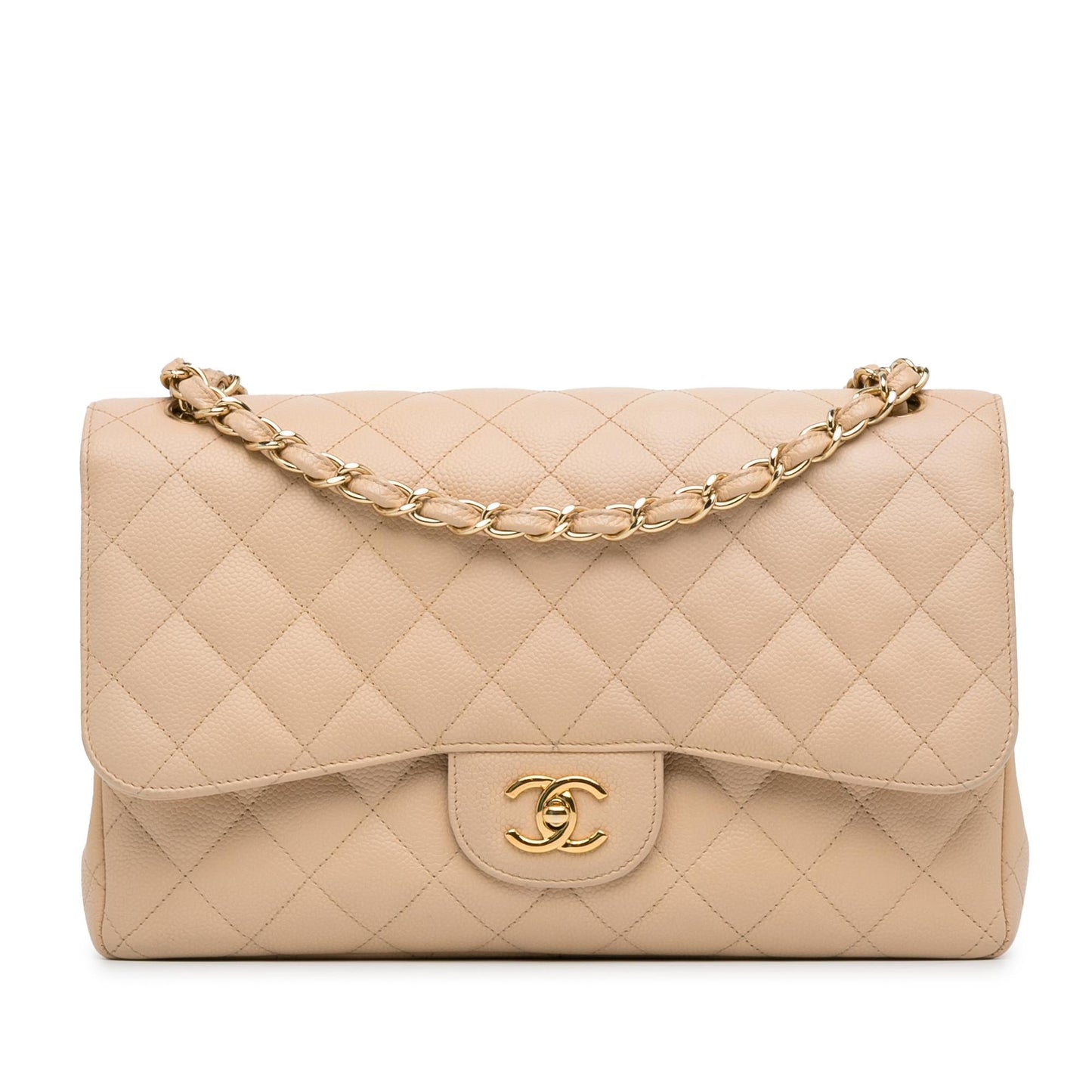 Chanel Jumbo Classic Caviar Double Flap SHG-lqMXv8 Handbag
