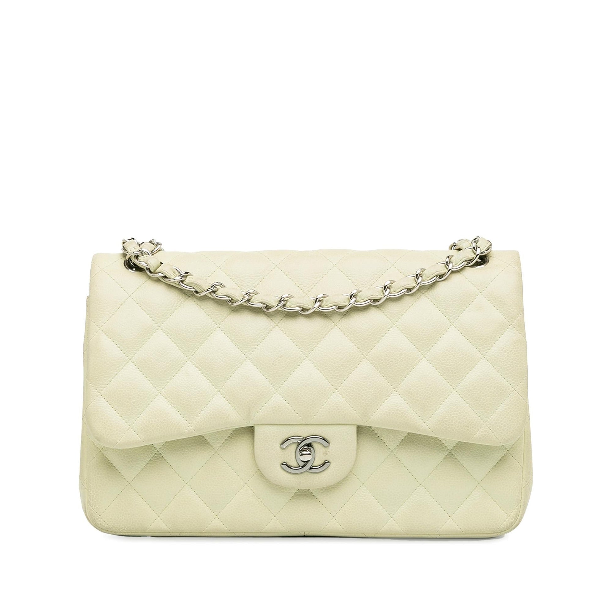 Chanel Jumbo Classic Caviar Double Flap (Shg-7Xwikt) Bag
