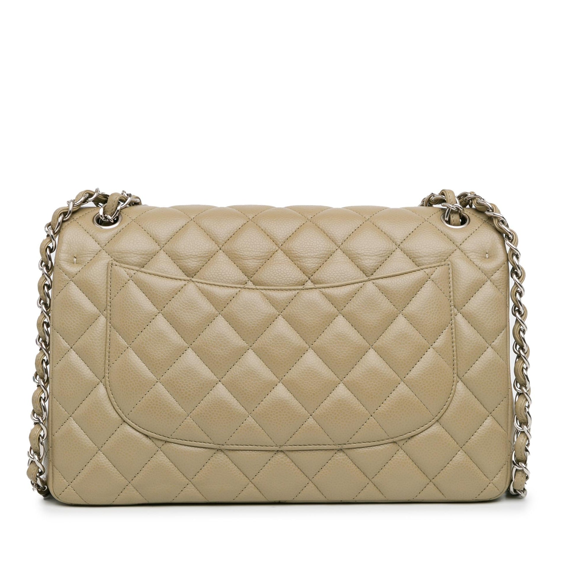 Chanel Jumbo Classic Caviar Double Flap (SHG-1kWJW3)