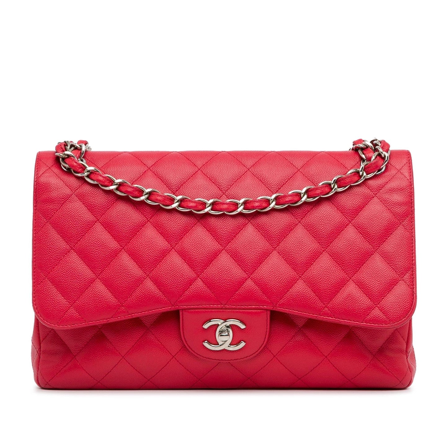 Chanel Jumbo Classic Caviar Double Flap SHG-oyJkrl Handbag