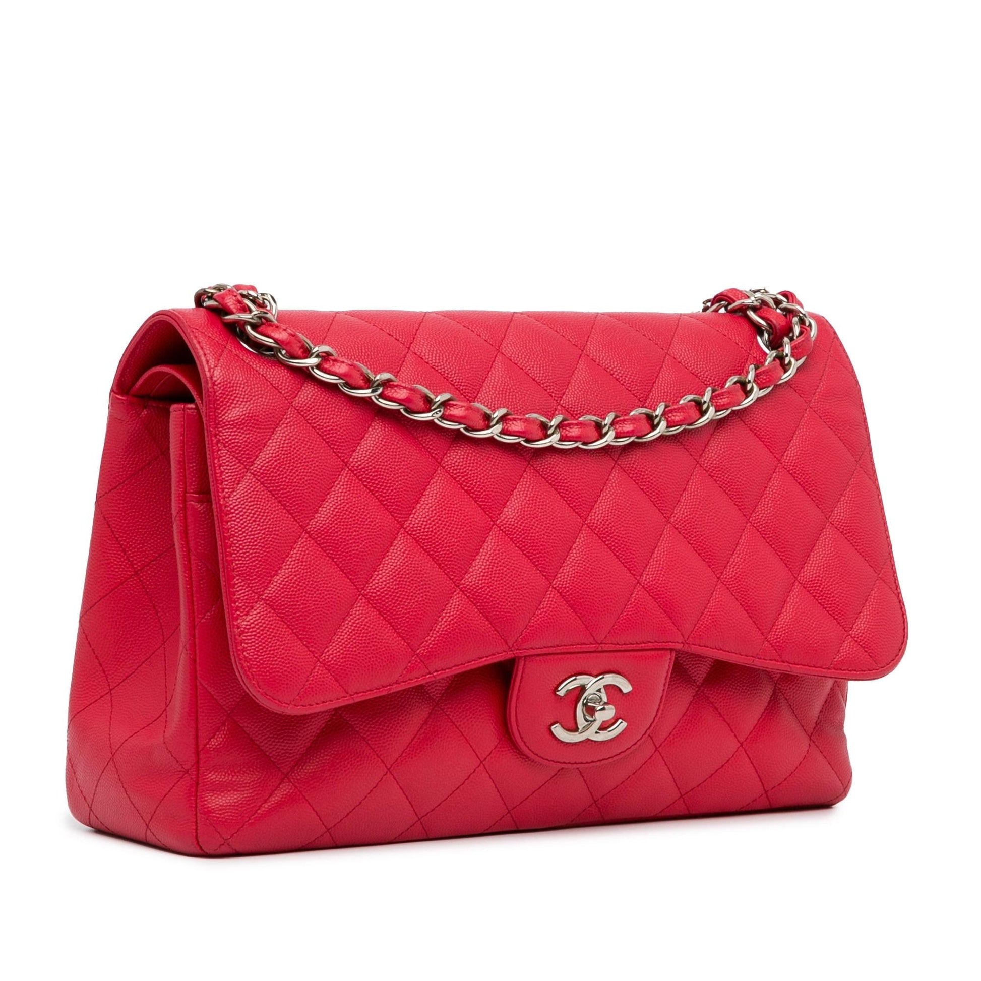 Chanel Jumbo Classic Caviar Double Flap SHG-oyJkrl Handbag