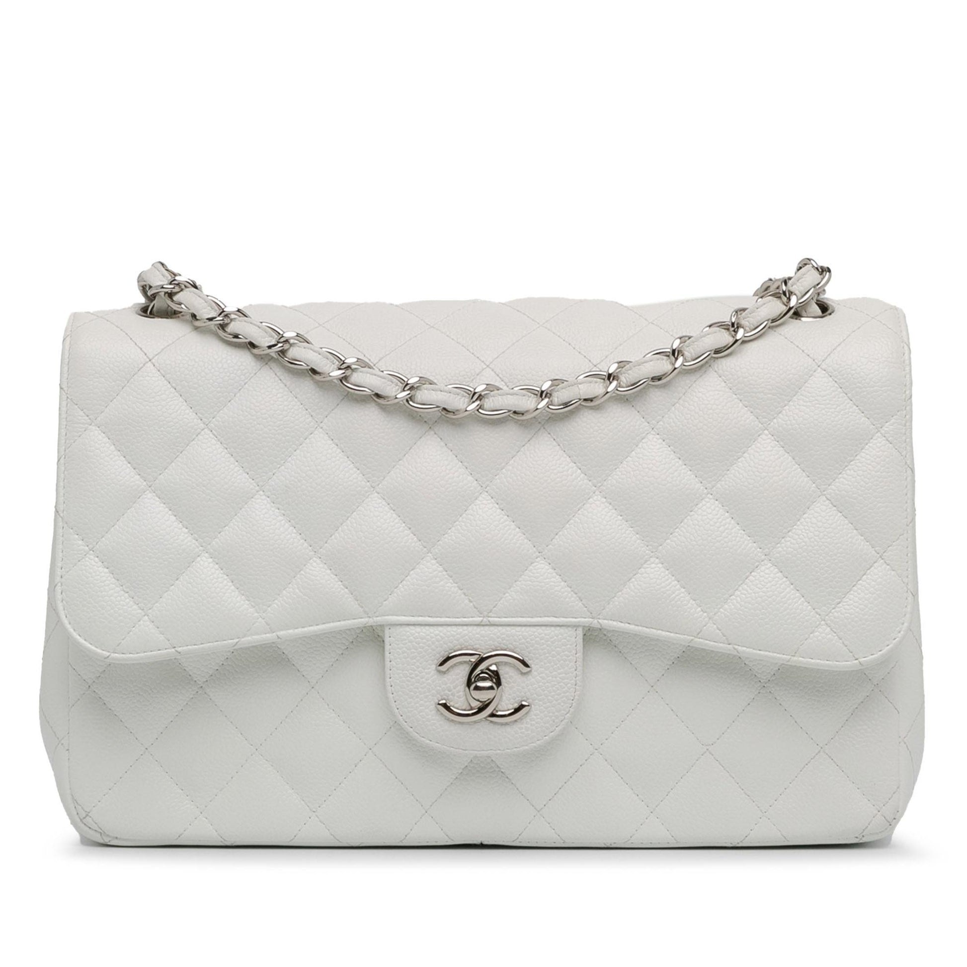 Chanel Jumbo Classic Caviar Double Flap SHG-2x97Of Handbag