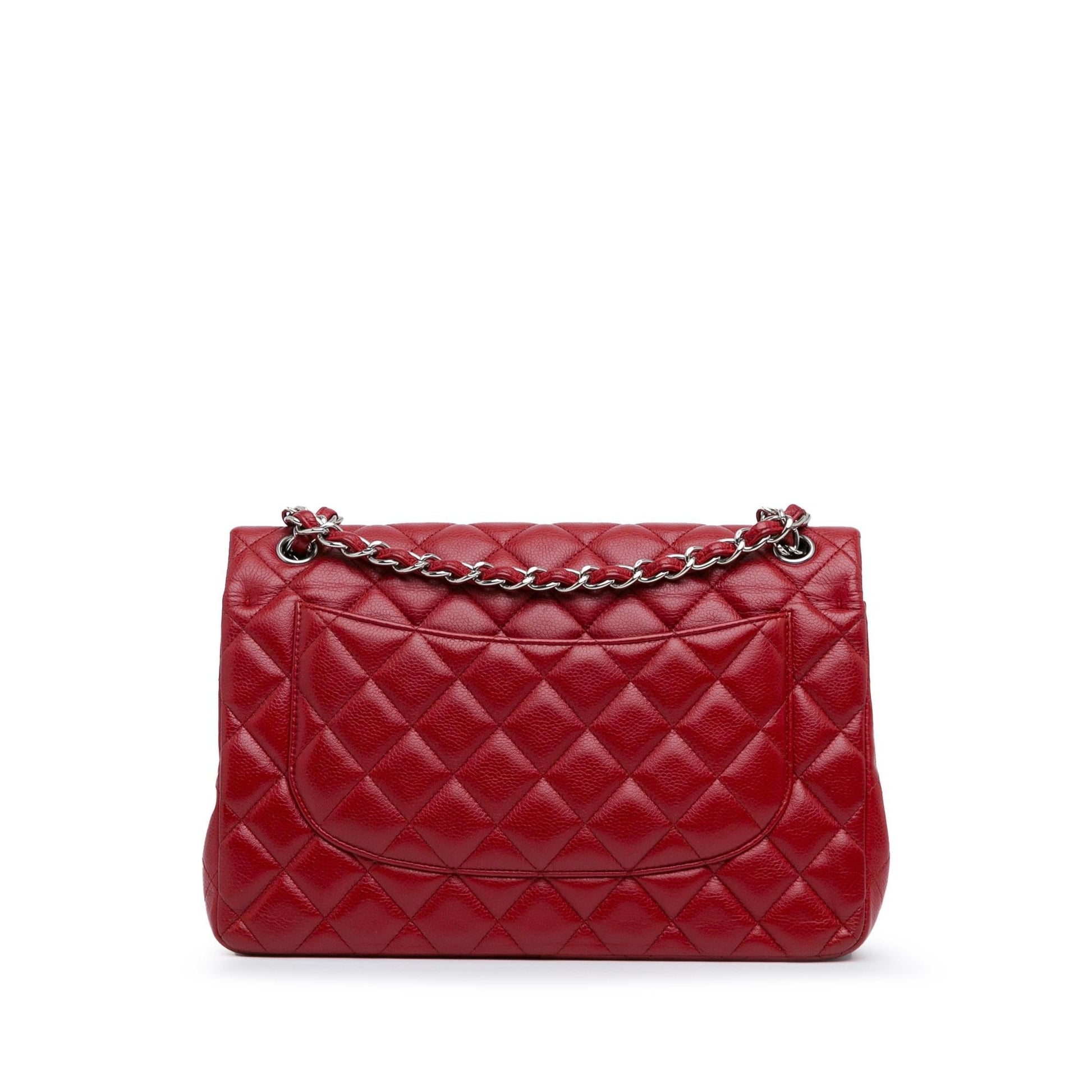 Chanel Jumbo Classic Caviar Double Flap SHG-gVBzob Handbag