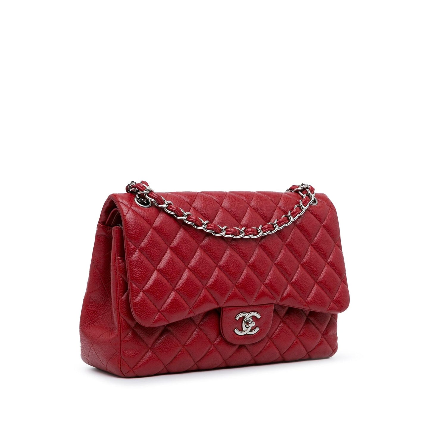 Chanel Jumbo Classic Caviar Double Flap SHG-gVBzob Handbag