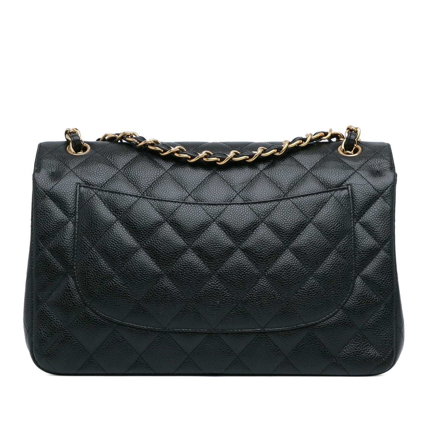 Chanel Jumbo Classic Caviar Double Flap SHG-DrtEqA Handbag