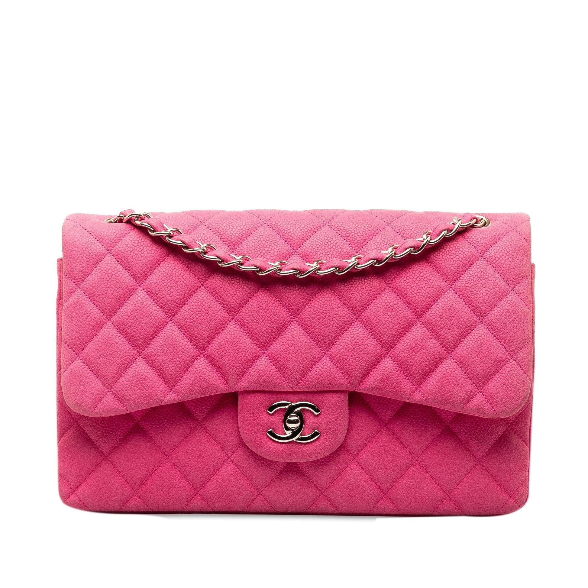 Chanel Jumbo Classic Caviar Double Flap SHG-6et6P0 Handbag