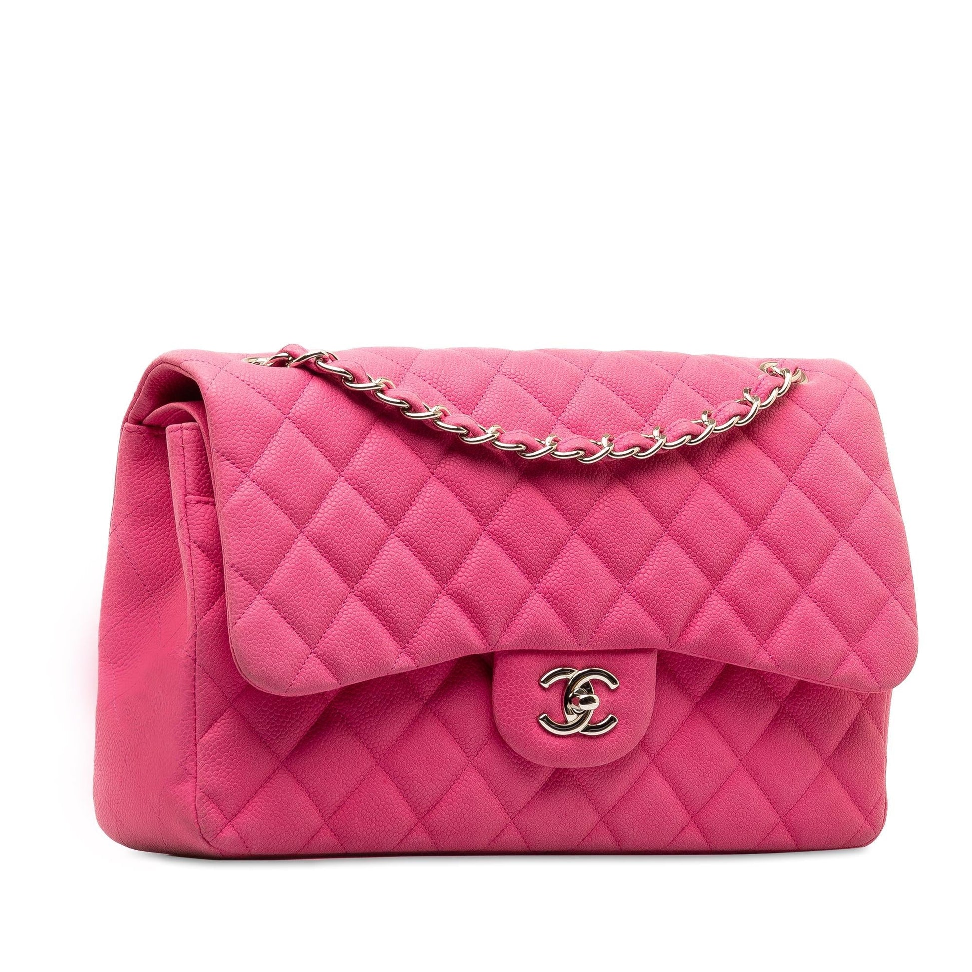 Chanel Jumbo Classic Caviar Double Flap SHG-6et6P0 Handbag
