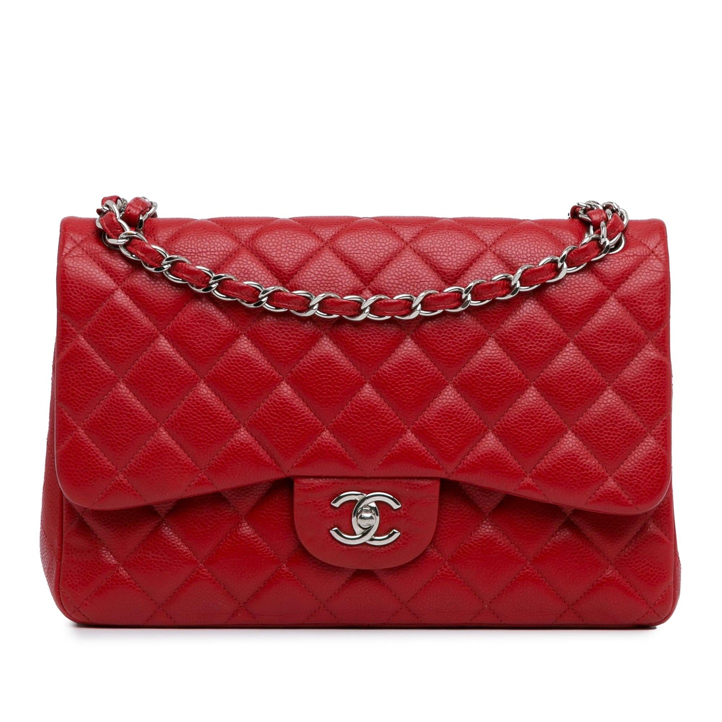 Chanel Jumbo Classic Caviar Double Flap SHG-DAHxqp Handbag